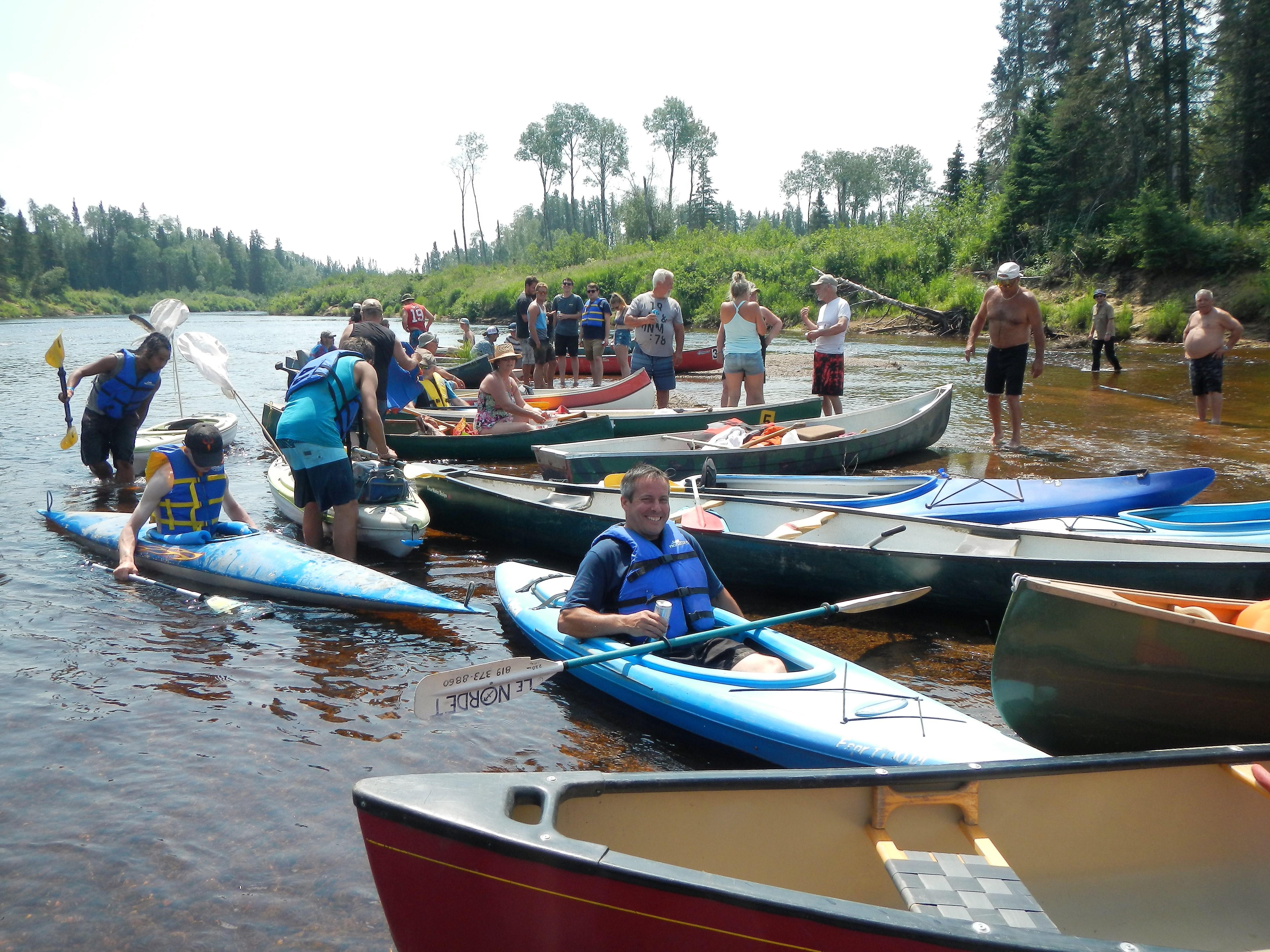 En kayak ou en canot